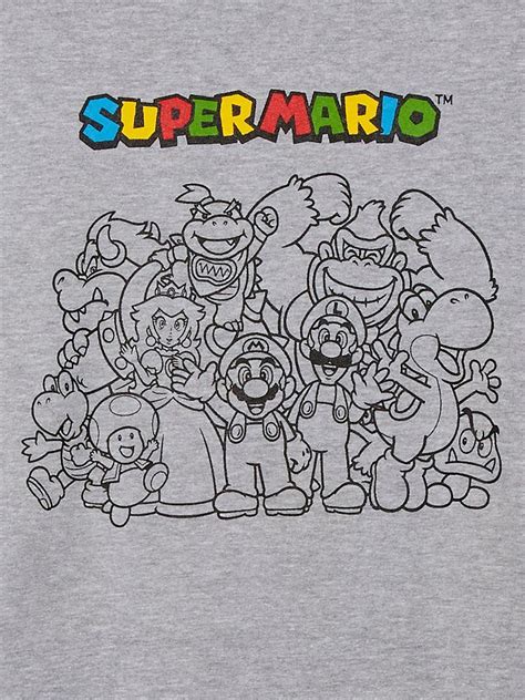 Sudadera Super Mario Gris Chin Kiabi