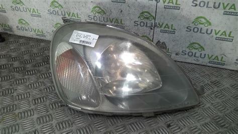 Ptica Delantera Principal Derecha Luces Faro Toyota Yaris Phase