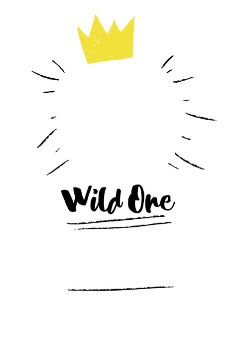 Wild One Free Birthday Invitation Template Greetings Island Free Birthday Invitation