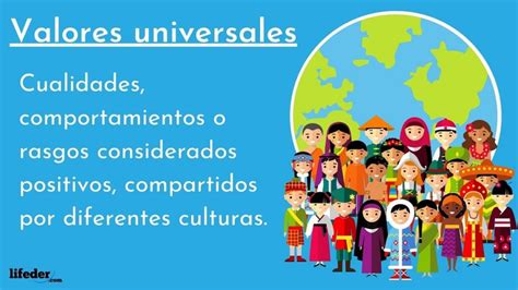 Valores Universales Qué Son Características Ejemplos Importancia