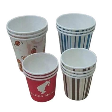 Disposable Paper Tea Cup For Parties Capacity Ml At Rs Piece