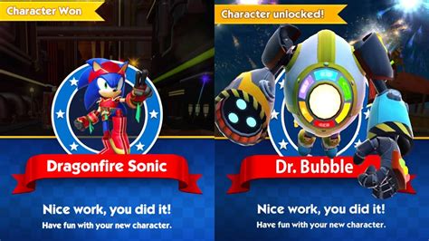 Sonic Prime Dash Dragonfire Sonic New Character Unlocked Vs New Boss