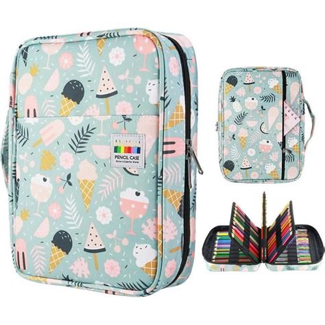 Trousse Crayon De Couleur Avec Emplacements Etui Crayon