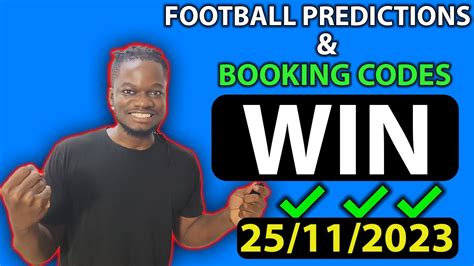 Football Predictions Today 25 11 2023 Soccer Predictions Today