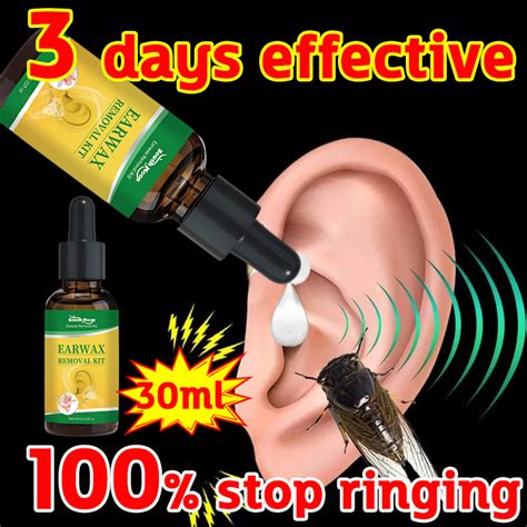 【doctor Recommended】tinnitus Ear Drops 30ml Infection Treatment