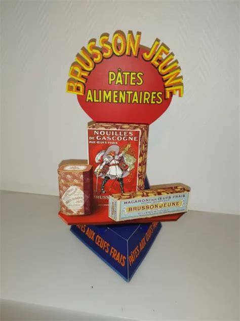 ANCIEN CARTON PLV publicitaire publicite épicerie EUR 80 00 PicClick FR