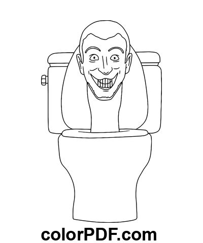 Emoji Skibidi Toilette Ausmalbilder Und B Cher Im Pdf Format