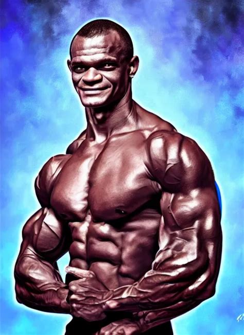 Vitalik Buterin Looks Like Ronnie Coleman Digital Stable Diffusion