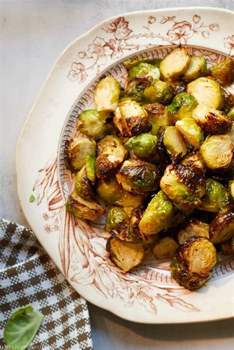 Air Fryer Brussel Sprouts 7 Minutes Happy Happy Nester