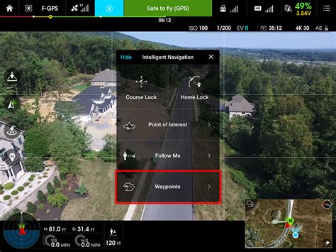 HOW TO Setup And Use Waypoints DJI Inspire Drone Forum