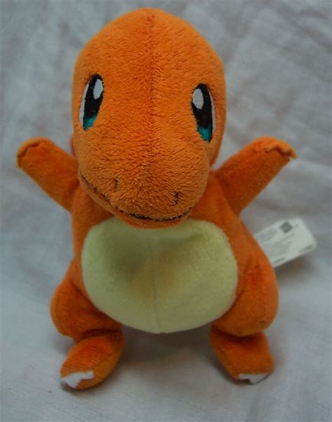 Hasbro 2005 Nintendo Pokemon Charmander 5 Plush Stuffed Animal Toy