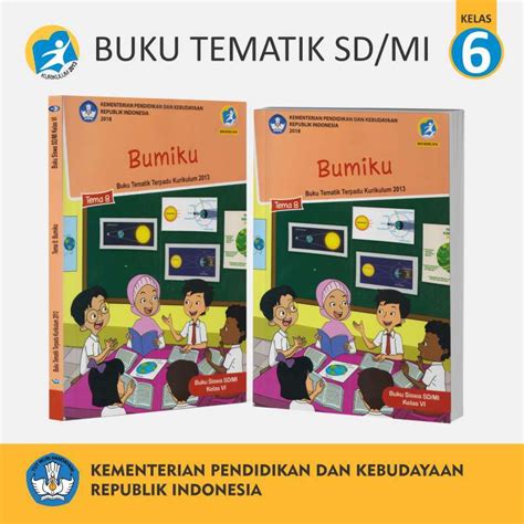 Jual Buku Tematik Kelas 6 Buku Pelajaran SD Kelas 6 K13 Edisi Revisi