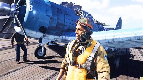 Call Of Duty Vanguard Plane Mission The Battle Of Midway Youtube