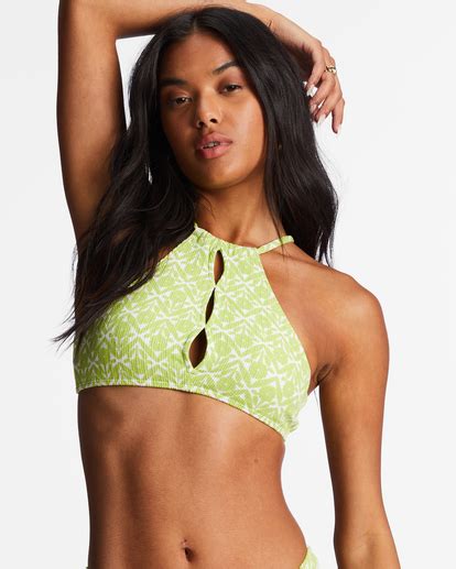 Thats Cute High Neck Bikini Top For Women Billabong