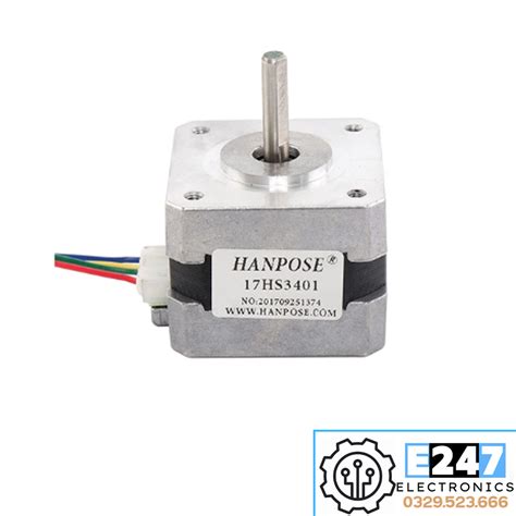 ĐỘng CƠ BƯỚc 42 17hs3401 Hanpose 34mmn 28ncm 12v