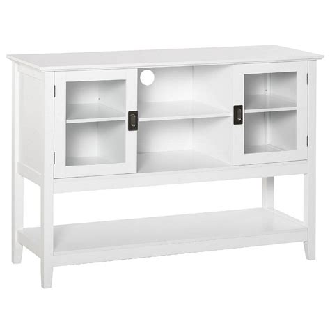 Homcom White Modern Sideboard Buffet Cabinet Oriental Trading