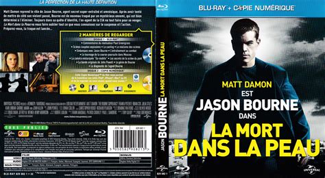 Jaquette Dvd De La Mort Dans La Peau Blu Ray V2 Cinéma Passion