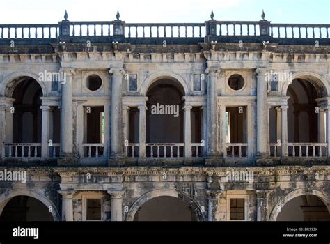 The Convento De Cristo Convent In Tomar Portugal Unesco World