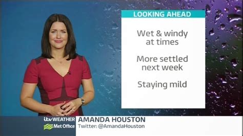 UK Regional News Caps: Amanda Houston - ITV Central Weather