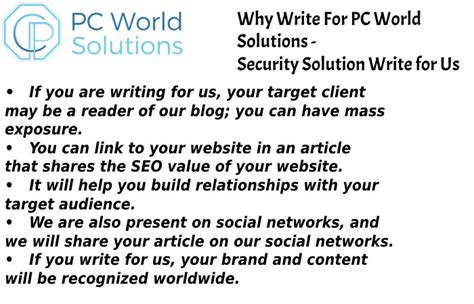 Security Solution Write For Us Guest Post Contribute Submit Post