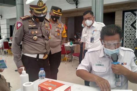 Libur Akhir Tahun Tes Swab Antigen Gratis Digelar Di Stasiun Pasar