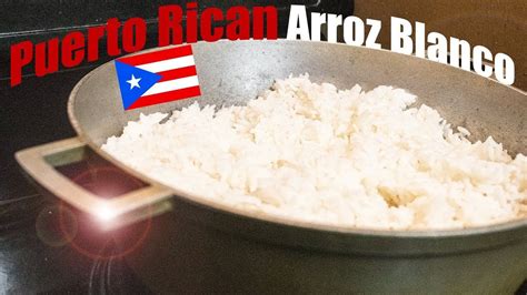 How To Cook White Rice Arroz Blanco Puertorrique O Arroz Blanco