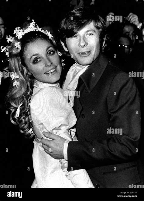 Actress Sharon Tate and director Roman Polanki's wedding at the Chelsea ...