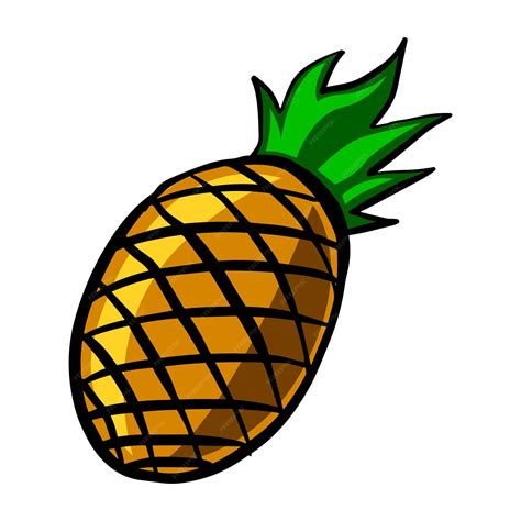 Premium Vector Pineapple Vector