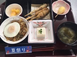 8月行事食「夏祭り御膳」 | 柏市の特養老人ホームヴィヴァンホーム