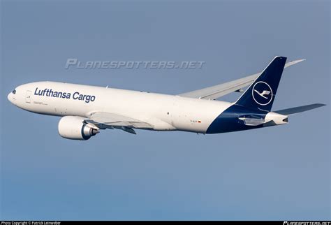 D ALFF Lufthansa Cargo Boeing 777 F Photo By Patrick Leinweber ID