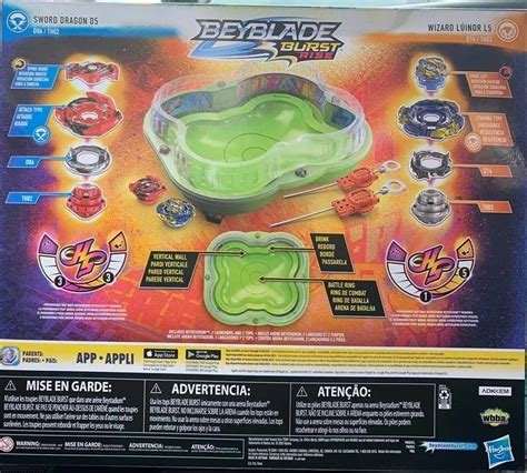 Beyblade Burst Rise Arena De Batalla Infinity Hyper Sphere Meses Sin