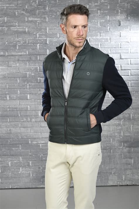 Chaqueta nylon punto Lesha Catálogo FABIO BARETTI Moda Uomo Ropa