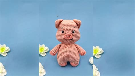 Porquinho Amigurumi Croche Uma Arte