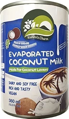 Nature´s Charm Leche Evaporada De Coco 360 Ml Mercadolibre