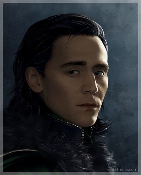 Just Another Loki Portrait By Eleathyra On Deviantart