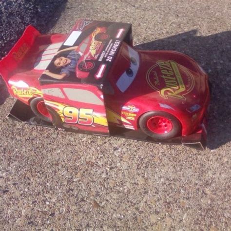 Disney Pixar Cars 3 Lightning Mcqueen 20 Inch Vehicle Mattel Fbn52 Disney Pixar Cars Pixar