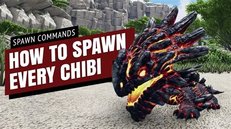 Ark All CHIBI Pets Spawn Commands YouTube