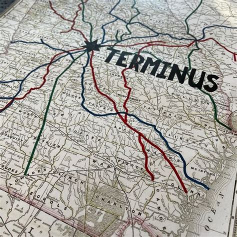 Full Size Walking Dead Terminus Map - Etsy