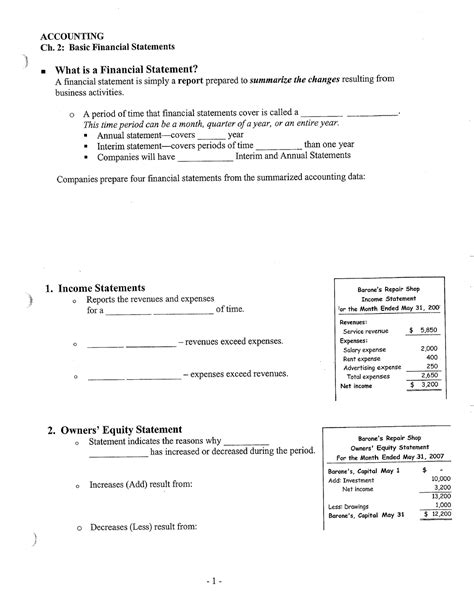 Chapter 2 Packet 1 Notes Business Administration Studocu