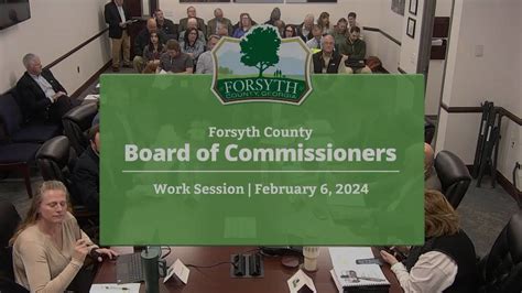 Board Of Commissioners Work Session February 6 2024 On Vimeo