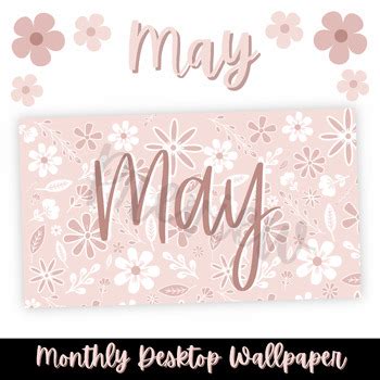 May Desktop Background | Monthly Design | Desktop Wallpaper | Spring