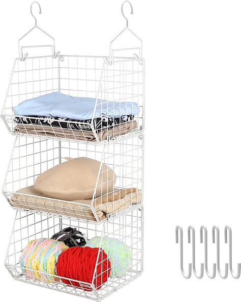 Amazon X Cosrack Tier Foldable Closet Organizer Clothes Shelves