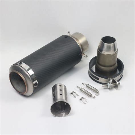 2020 51mm 60mm Motorcycle Exhaust Muffler Tube Stainless Steel With Db Killer Exhaust Pipe Sc Gp