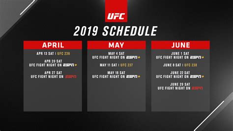 Ufc Schedule 2024 Espn Free Mair Jocelin