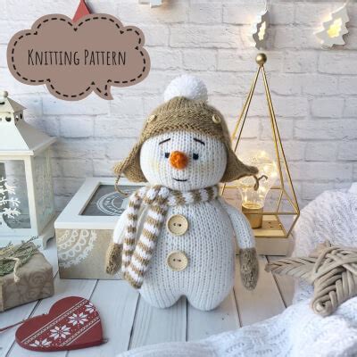 26 Snowman Knitting Patterns - Knitting News