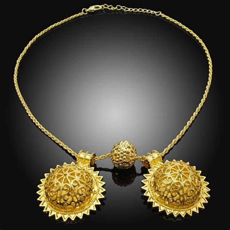 Ethiopian Ethlyn Jewelry Sets Nigeria Kenya Habesha Style Gold Necklace