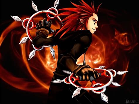 Axel Kingdom Hearts Wallpaper Wallpapersafari