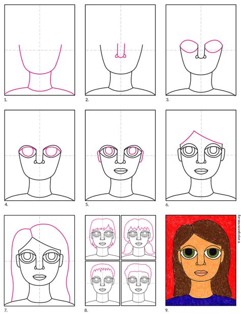 how to draw big eyes