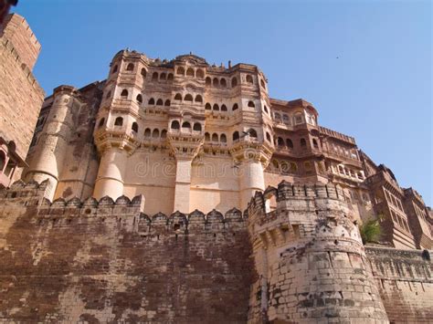 Mehrangarh Fortjodhpur Stock Image Image Of Desert Mughal 6510251