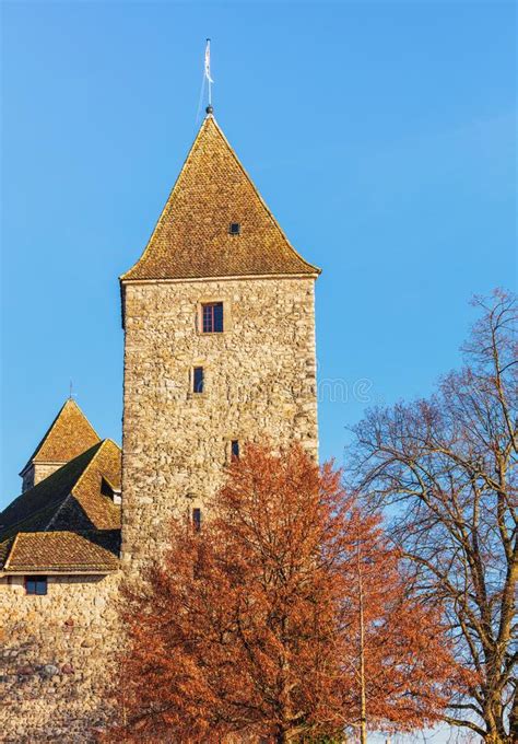 Tower Of Rapperswil Castle In Switzerland Stock Image Image Of Tower